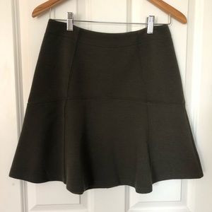 LOFT Olive Green Skirt